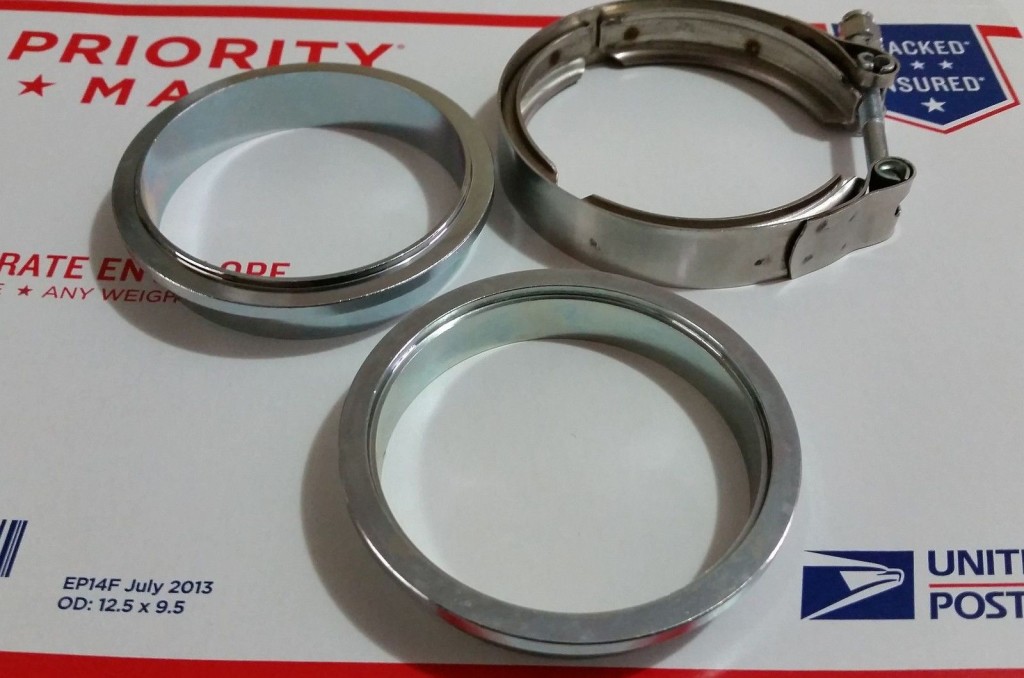 3 vband Clamp and Flange Set