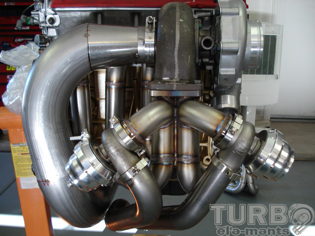 DNA Motoring WG-TL-44MM-SL 44mm External Turbo Manifold Wastegate 