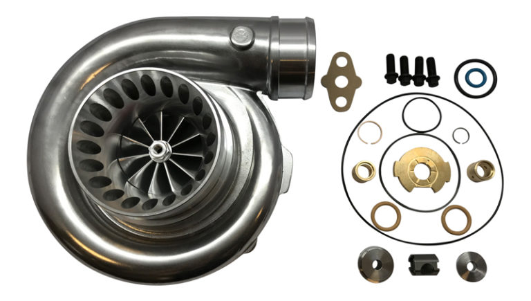 POWERPARTS GT3782VA Turbo Rebuild Kit For 6.0 Powerstroke & 4.5-05 LLY, 15mm Vanes
